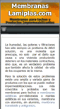 Mobile Screenshot of membranaslamiplas.com