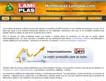 Tablet Screenshot of membranaslamiplas.com